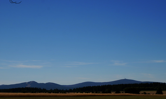 Wandern Hasselfelde - Benneckenstein, Brockenblick