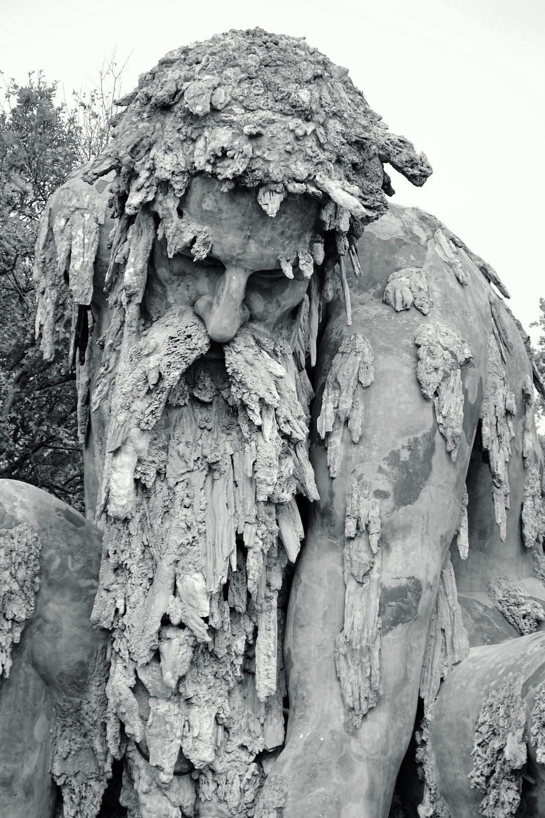 Tuscany 2015 Parco Mediceo di Pratolino 10 Collosso dell Appennino mono  XPro1