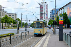 Leipzig 2015 – Straßenbahnmuseum – Tram 1206 at Augustusplatz