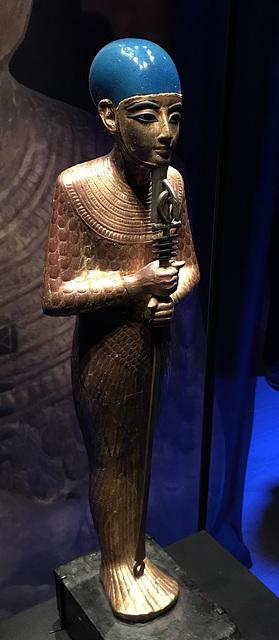 Gilded Wooden Statue of Ptah