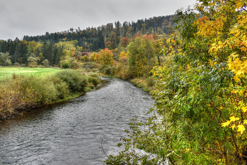 Der Neckar zwischen Rottenburg und Horb