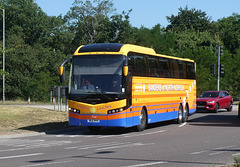 Sanders Coaches 919 (DLZ 844) (BT14 DLX) at Fiveways, Barton Mills - 11 Jul 2025 (P1210489) Sanders Coaches 919 (DLZ 844) (BT14 DLX) at Fiveways, Barton Mills - 11 Jul 2025 (P1210489)