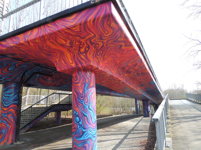 Colored bridge