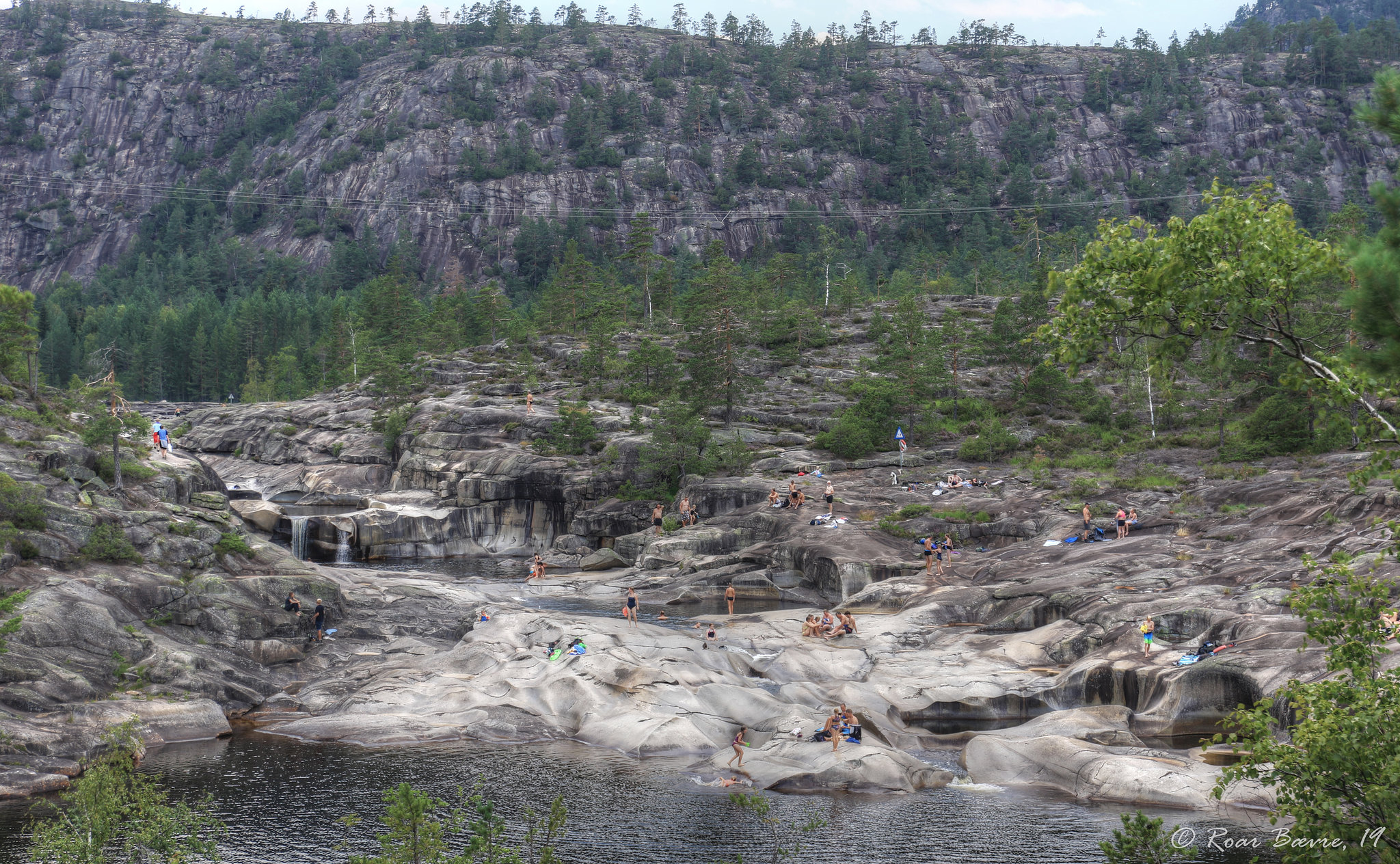 The potholes in Haugsjåsund