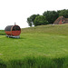 Bauwagen auf Hallig Hooge