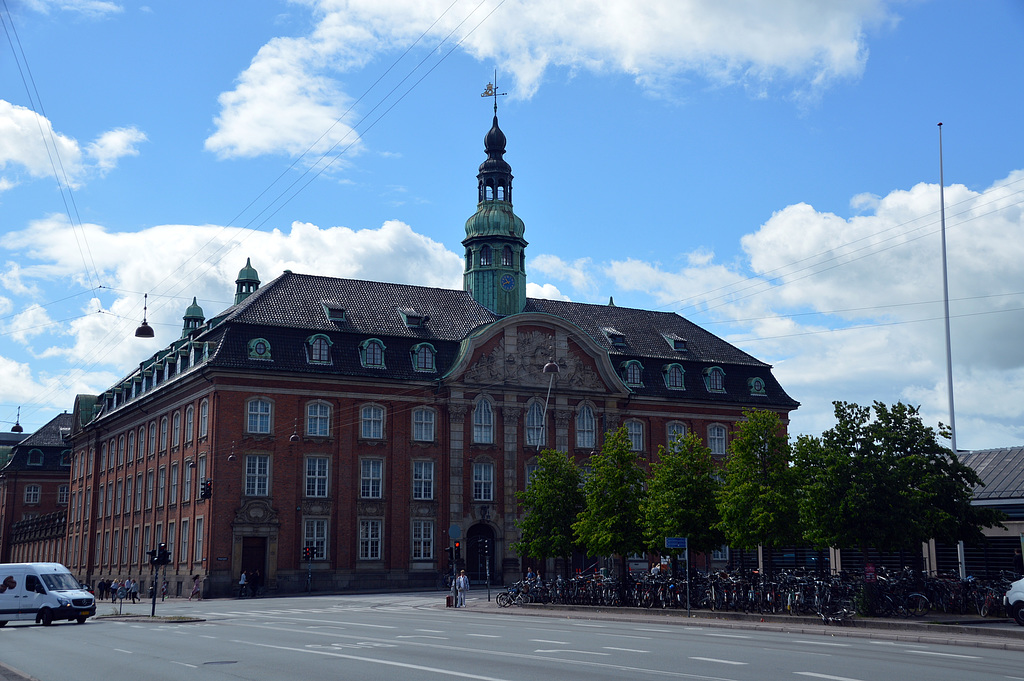 Das alte Postgebäude der Dänischen-Post