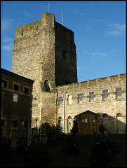 castle tower and prison