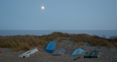 Boote am Strand