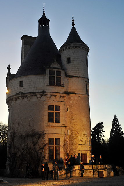 Fin de visite au Château de Chenonceau