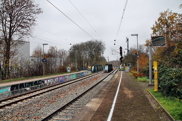 S-Bahn-Haltepunkt Dortmund West / 3.12.2022