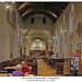 St Mary's Portchester from the entrance 18 11 2025