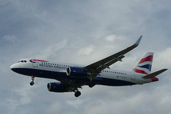 G-EUYX approaching Heathrow - 6 June 2015