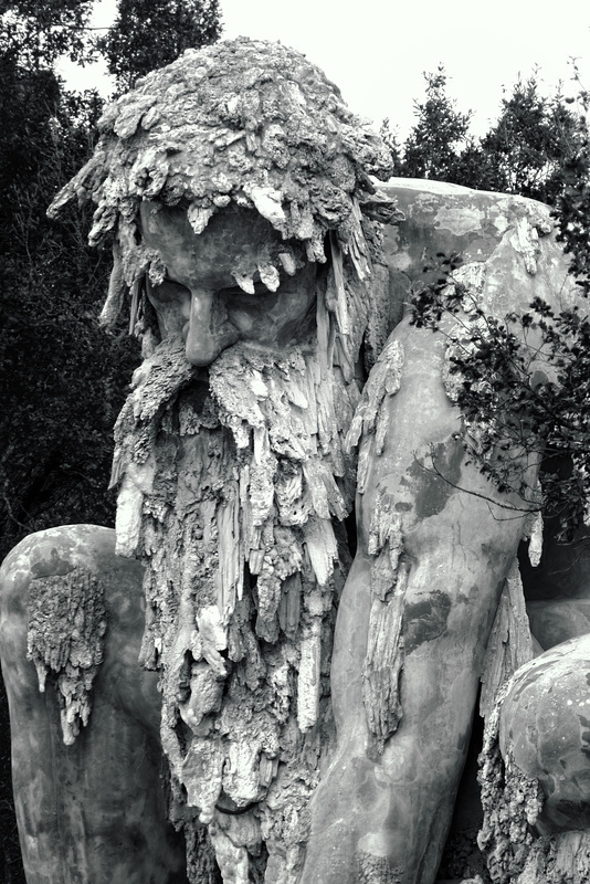 Tuscany 2015 Parco Mediceo di Pratolino 15 Collosso dell Appennino  XPro1 mono