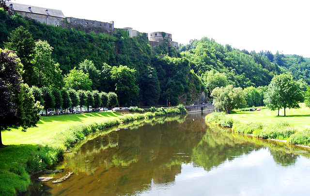 BE - Bouillon - The castle, high above the Semois