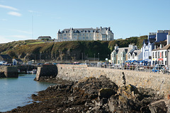 Looking Up To The Portpatrick Hotel