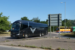 Eagle’s Coaches E7 GLE (YP66 NKA) at Fiveways, Barton Mills - 11 Jul 2025 (P1210483) Eagle’s Coaches E7 GLE (YP66 NKA) at Fiveways, Barton Mills - 11 Jul 2025 (P1210483)