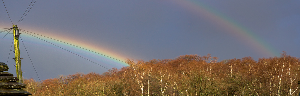 Rainbow panorama