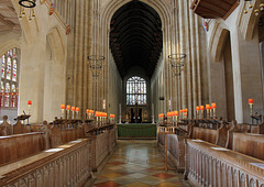 St Edmundsbury Cathedral.  The choir.