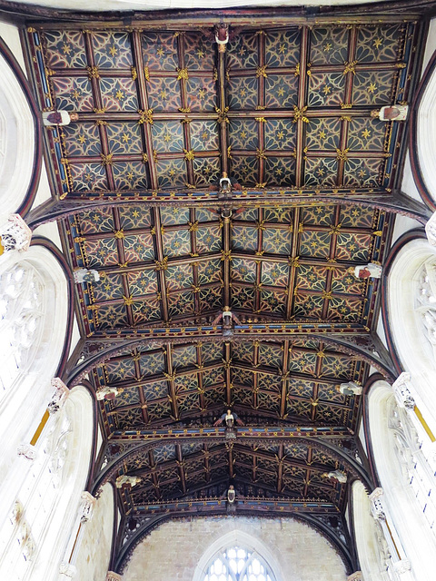 chapter house, exeter cathedral, devon