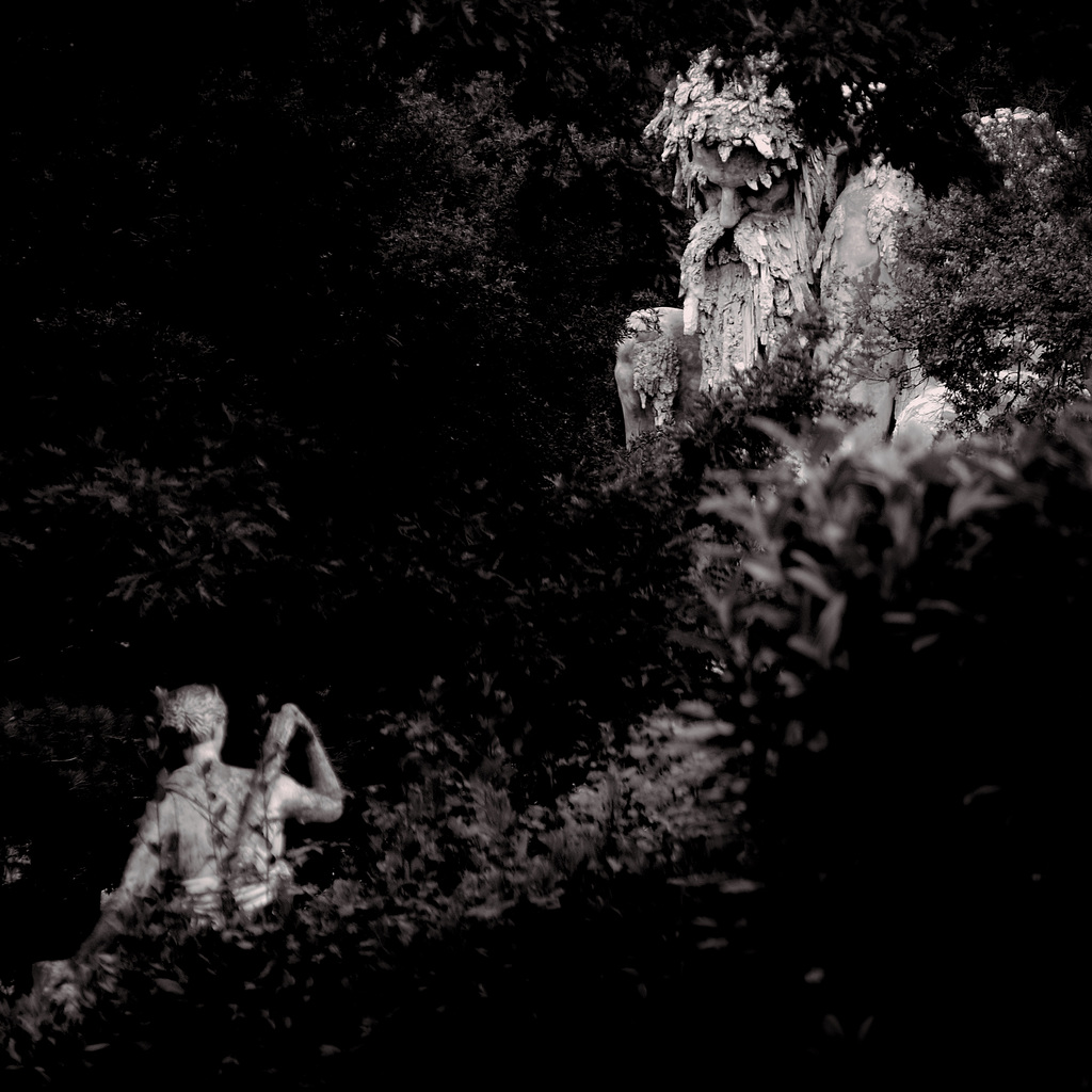 Tuscany 2015 Parco Mediceo di Pratolino 16 Collosso dell Appennino  XPro1 mono square