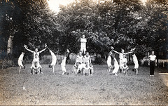 HMS Ganges, Shotley,  Suffolk, Athletics Display c1920