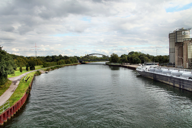 Dortmund-Ems-Kanal am Hafen Mengede (Dortmund) / 10.09.2017