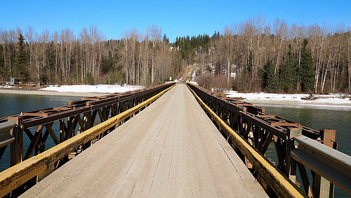 Gravel Ferry Bridge.