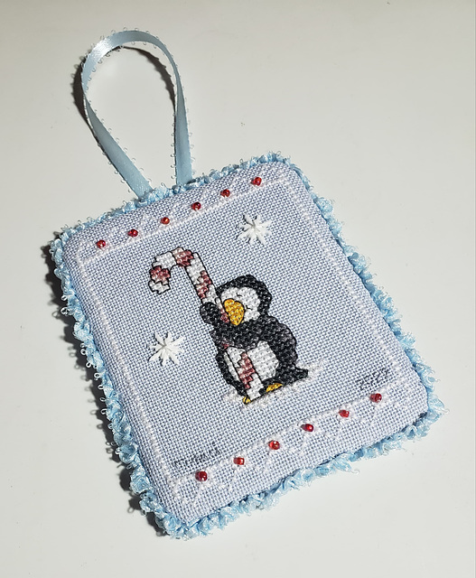 Penguin Hugs Ornament 10/09/2022