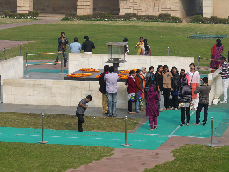 Delhi- Raj Ghat (Site of Mahatma Gandhi's Cremation)