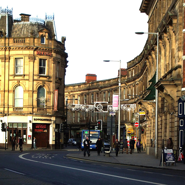 Derby: the junction of Victoria Street, Wardwick and the Strand 2012-12-10