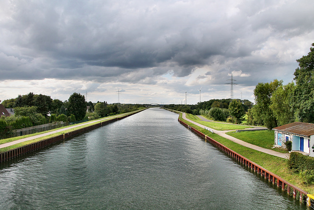 Blick auf den Dortmund-Ems-Kanal (Dortmund) / 10.09.2017