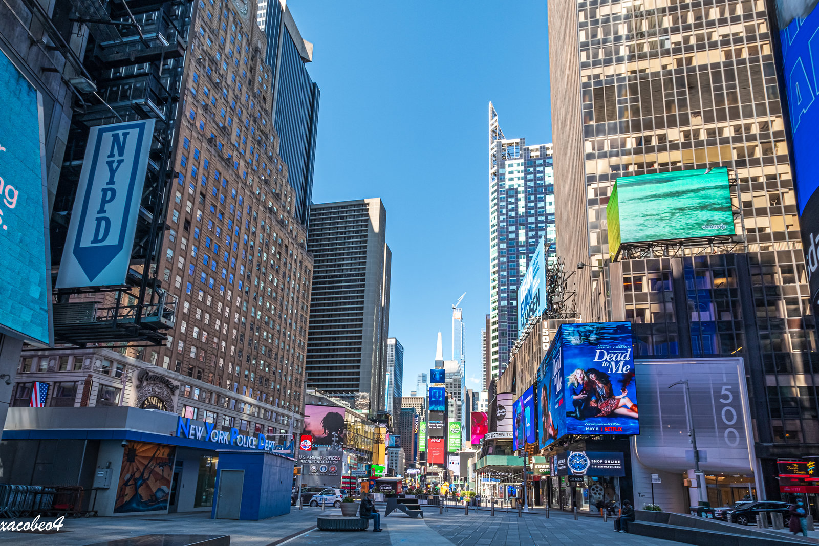New York City During Coronavirus, From Empty Times Square