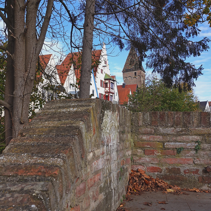 HWW  - Stadtmauer an der Blau und Donau - Ulm