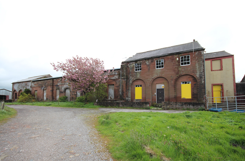 Ewanrigg Hall, Maryport, Cumbria (partly demolished c1905 and now a ruin)