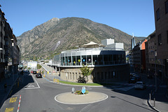Andorra la Vella and the Pic de Carroi (2265m) in the Background