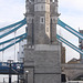 Tower Bridge - the south abutment tower from west - 17 1 2018