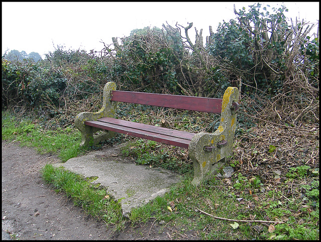 old seat at Beer