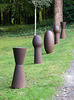 Bollards by Anthony Gormley