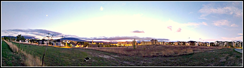 Atardecer panorámico.