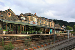 Betws y Coed station, with a fence! HFF!