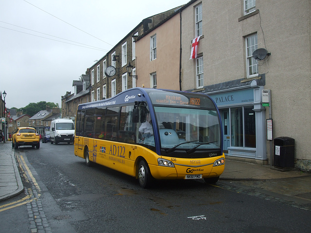 DSCF3715 Go North East (Go-Ahead Group) 636 (NK61 FMD)  in Haltwhistle - 11 Jun 2016