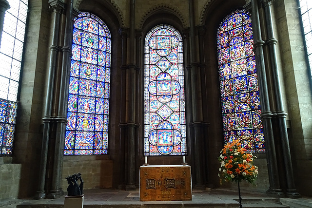 Stained Glass Windows In Canterbury Cathedral