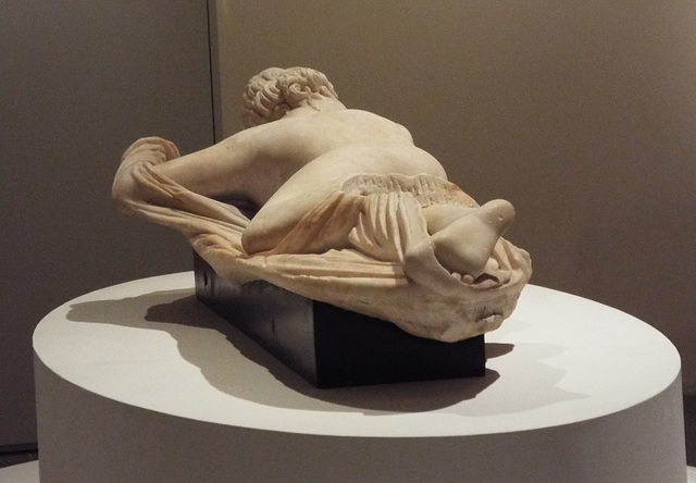 Sleeping Hermaphrodite in the Metropolitan Museum of Art, June 2016