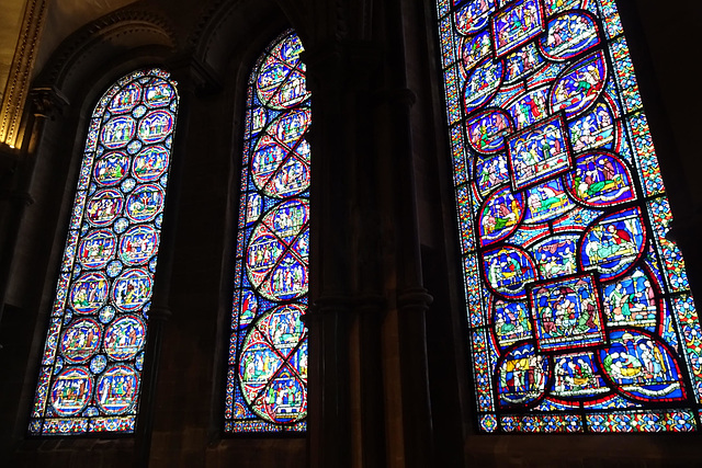 Stained Glass Windows In Canterbury Cathedral