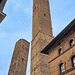 Towers of the Asinelli and Garisenda. Bologna (Italy)