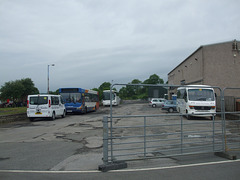 DSCF3711 Grand Prix Coaches garage in Brough - 11 Jun 2016