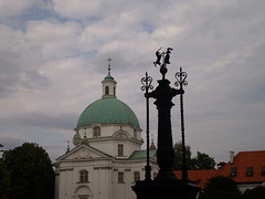 Symbol of the New City and Saint Casimir Church.