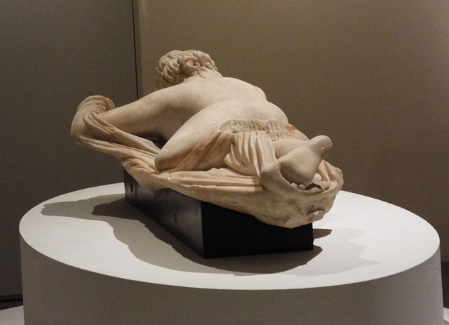 Sleeping Hermaphrodite in the Metropolitan Museum of Art, June 2016