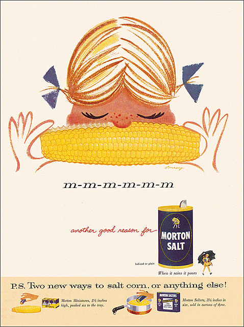 Morton Salt Ad, 1956