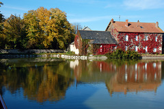 L'automne dans un village en Beauce en 2011